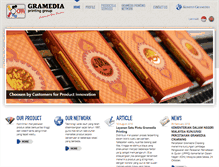 Tablet Screenshot of gramediaprinting.com